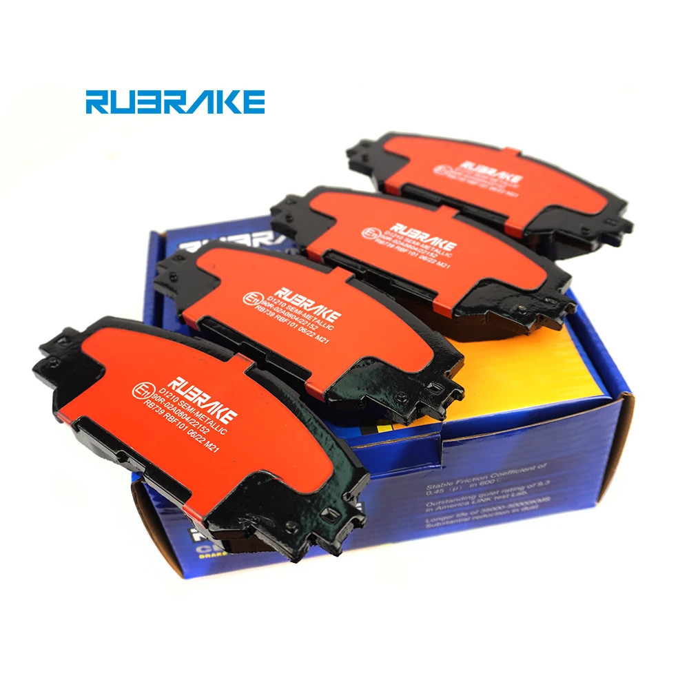 RUBRAKE D1210 factory price oem ceramic brake pads for LEXUS HS250h 2010-2012