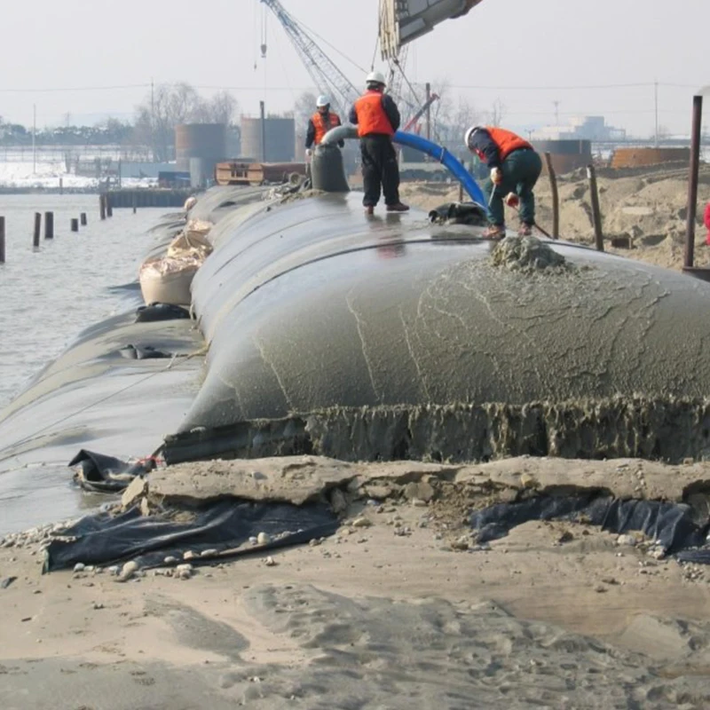 factory low price Dewatering geotextile geo tubes for environmental dredging and remediation sludge polyester geo tube