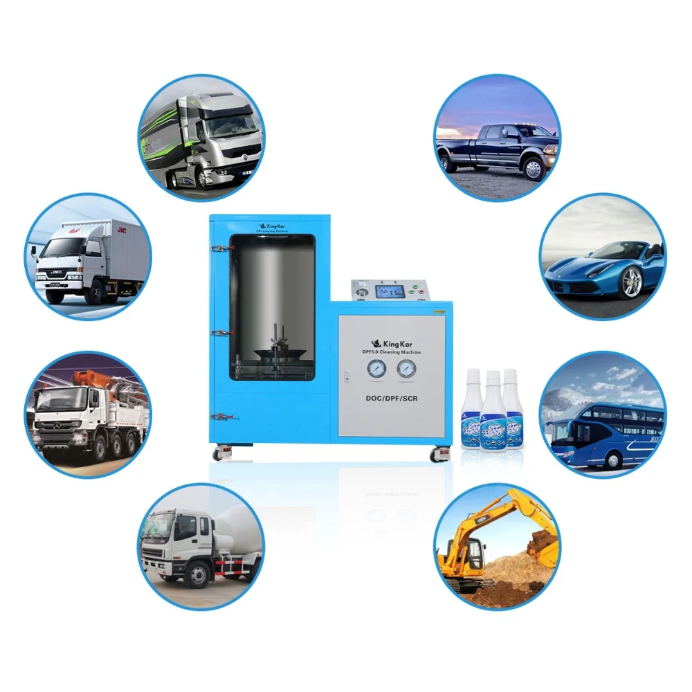 Car Workshop Equipments Catalytic Converter Cleaner Dpf Cleaning Portable Machine For Euro 5 And Euro 6