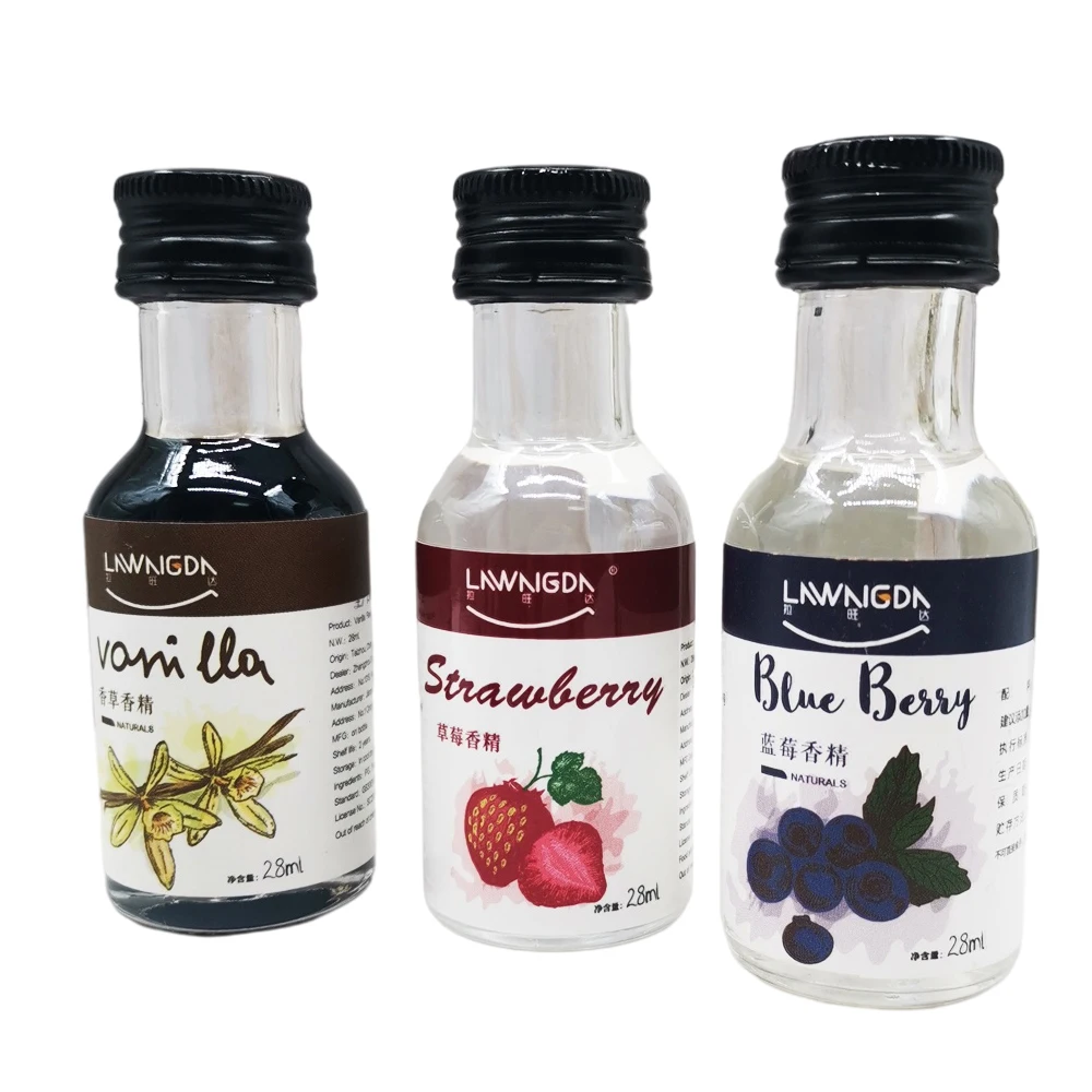 Amazon Hot Selling Lawangda 28ml Baking Essence Food Flavoring Concentrates