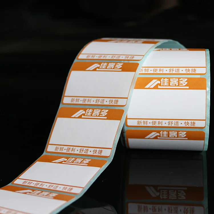 Factory Direct water proof, alcohol proof, oil proof, thermal sensitive label 40x30 60x40 70x50 100x150 Shipping label Custom la