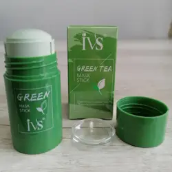 IVS Wholesales Natural Herbal Mud Musk Face Pore Detox Clay Facial Deep Cleansing Purifying Green Tea Mask Stick