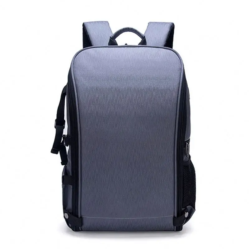 Waterproof Side Tripod Carrier Inside Foam Padded Dividers Camera Photography Backpack With Earphone Hole