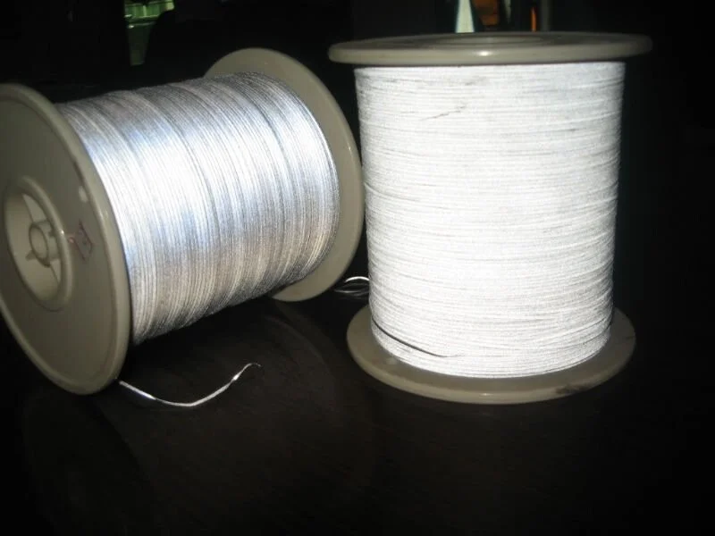 2500M Polyester Reflective Sewing Thread Line Embroidery Spool Safety Garment