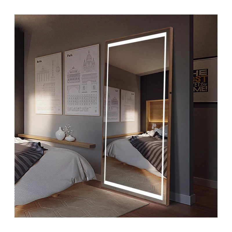 Hollywood style large LED light mirror large full body fitting salon mirror Led Mirror