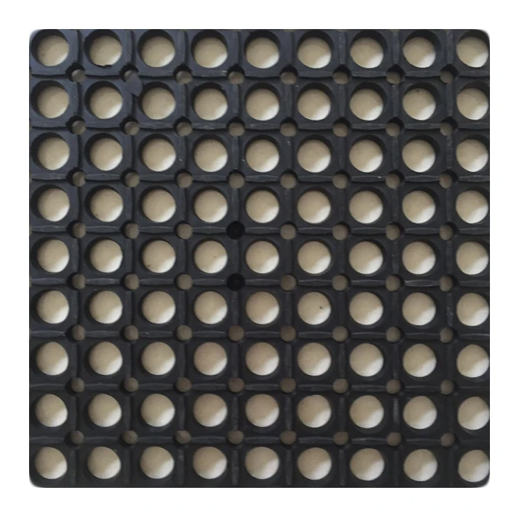 Усталость наружный резиновый дренаж с нескользящей основой