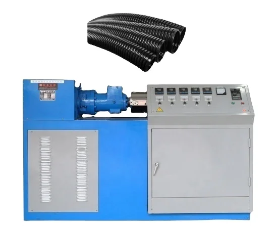 plastic corrugated tube machine