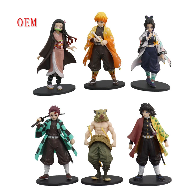 Hot Selling Custom Demon Slayer Anime Figure PVC Toy Character Model Decoration Japanese Anime Action Figure With Box