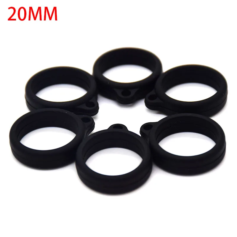 Лидер продаж, 20 мм Силиконовое кольцо-держатель на шнурке с гибким размером для разных электронных устройств, в наличии, оптовая продажа