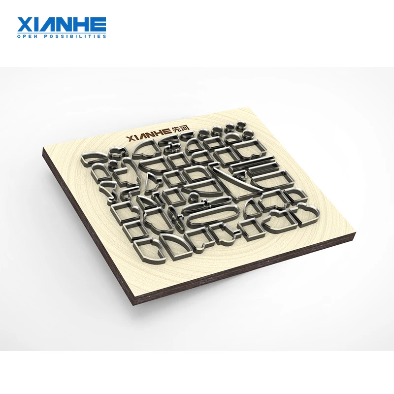 Wood board laser knife Cutting Mould die for EVA Paper Leather