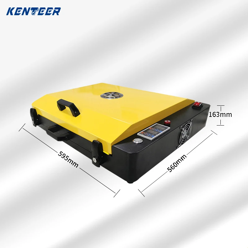 Retailer ink pet film Sheet Oven Dryer hot melt Powder heating DTF 13x19 A2 A1 drying curing Oven dtf a3 printer and oven set