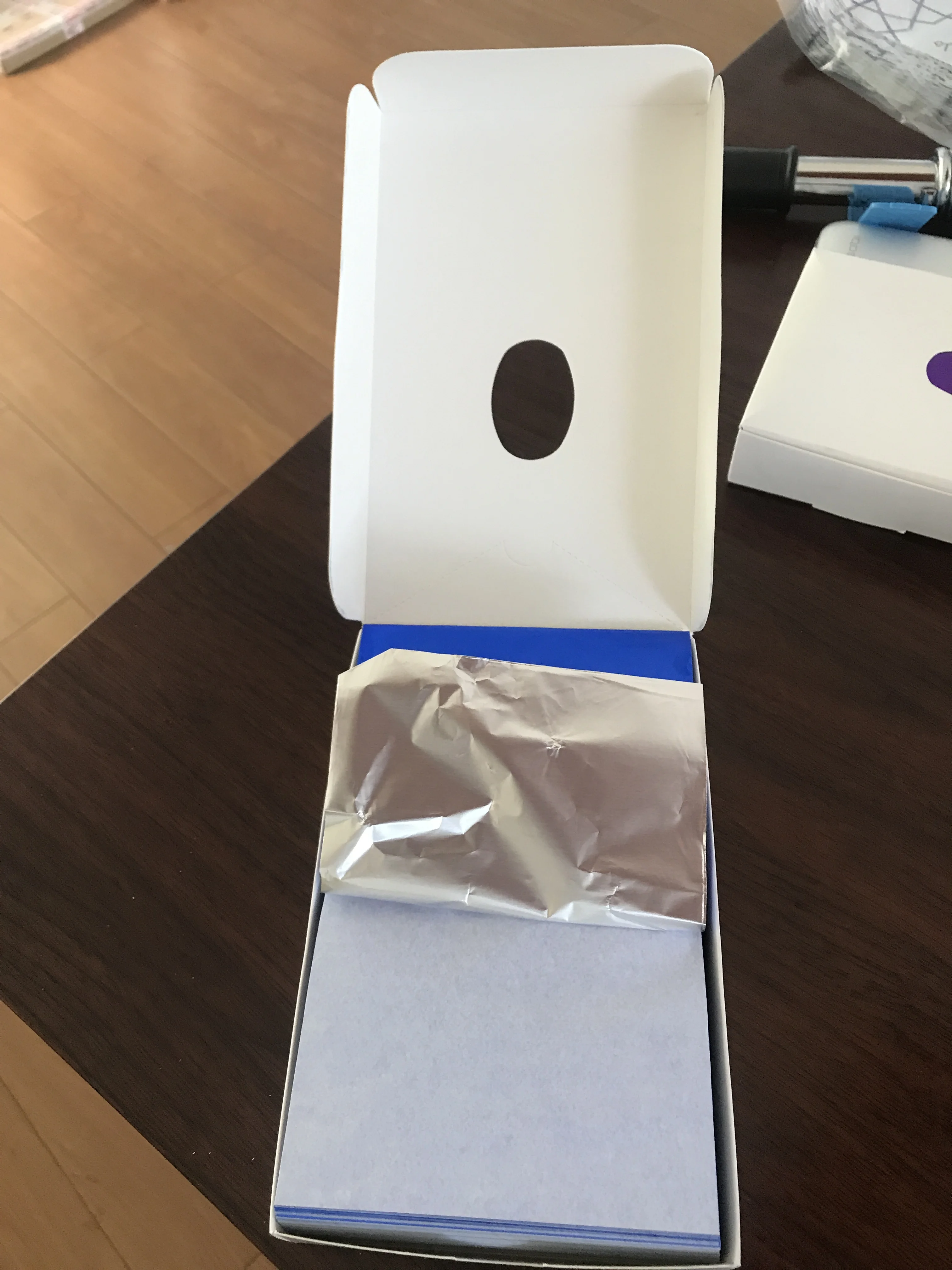 pop up fold aluminum foil sheets with print  for food wrap