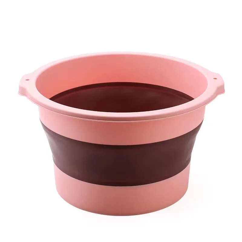 Multifunction Outdoor Plastic Foldable Bucket Portable Folding Water Round Tub