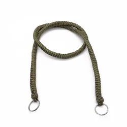 Online wholesale nylon rope weave camera neck strap handmade survival paracord camera shoulder strap