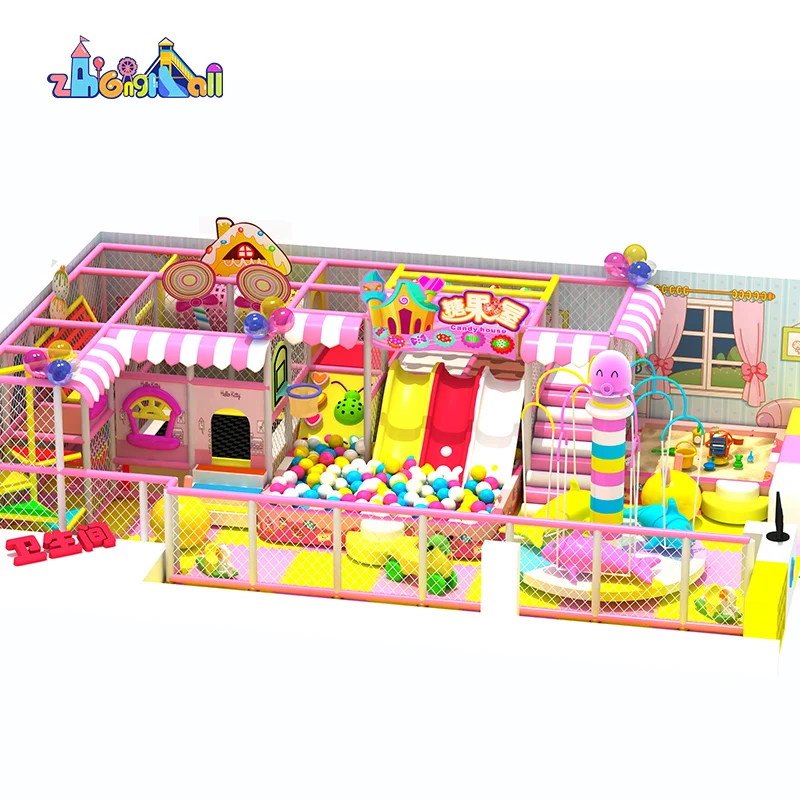 Hot Sale New Design Amusement Park Commercial Children Game Room Soft Play Kids Indoor Playground Equipment for Sale