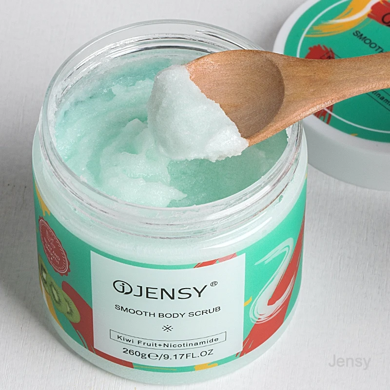 OEM отбеливающий скраб для тела натуральное веганское масло ши кофе Гладкий питательный лимон персик Отшелушивающий частный бренд Скраб