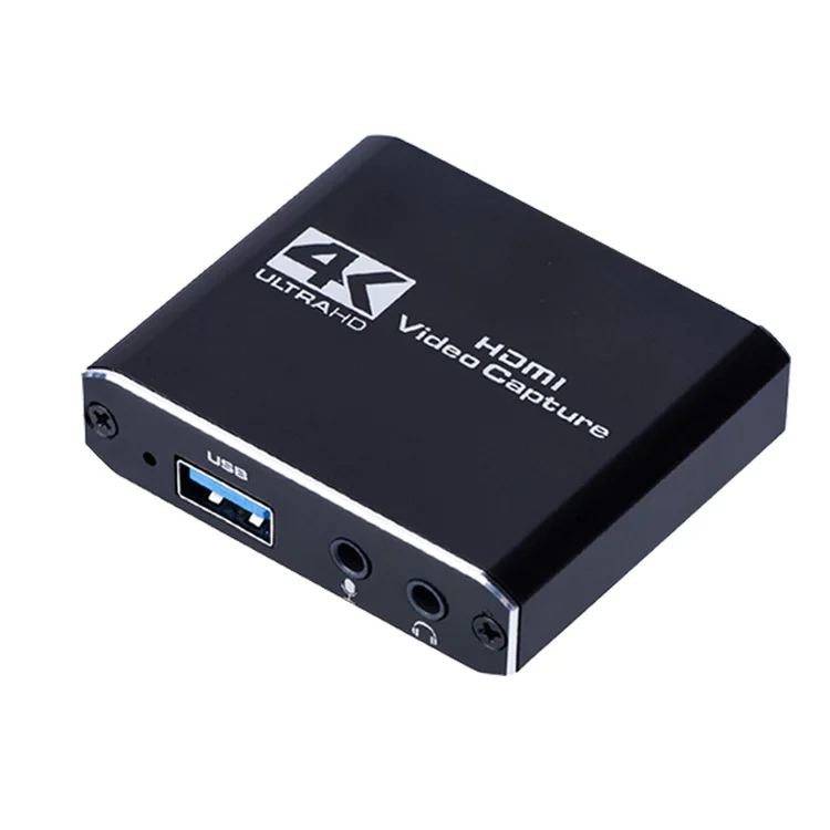 
 4k HDMI 2,0 ГГц ТВ-приставка карта захвата Hdmi к usb PS4 Игровая приставка рекордер Карта видеозахвата  