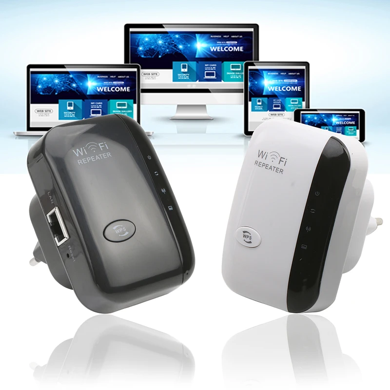 Wi-Fi роутер 300 Мбит/с ретранслятор беспроводной N 802 11 AP расширитель диапазона сигнала