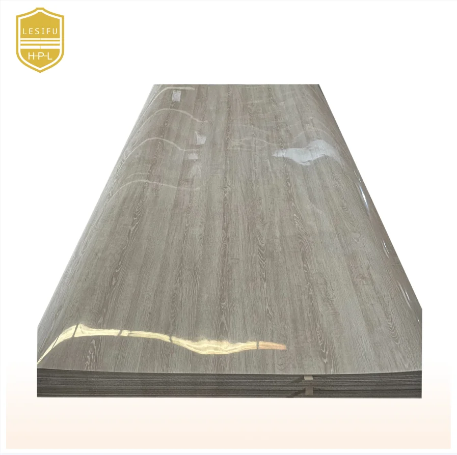 LESIFU 8854 Home Building Material Easy-to-Clean Cabinet Laminate Panel High Gloss Postforming HPL