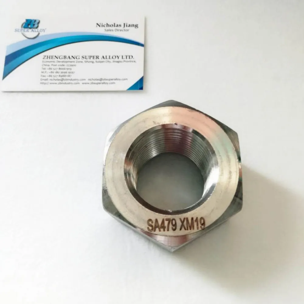 
Chinese made ASTM A453 660B HEAVY HEX NUTS 