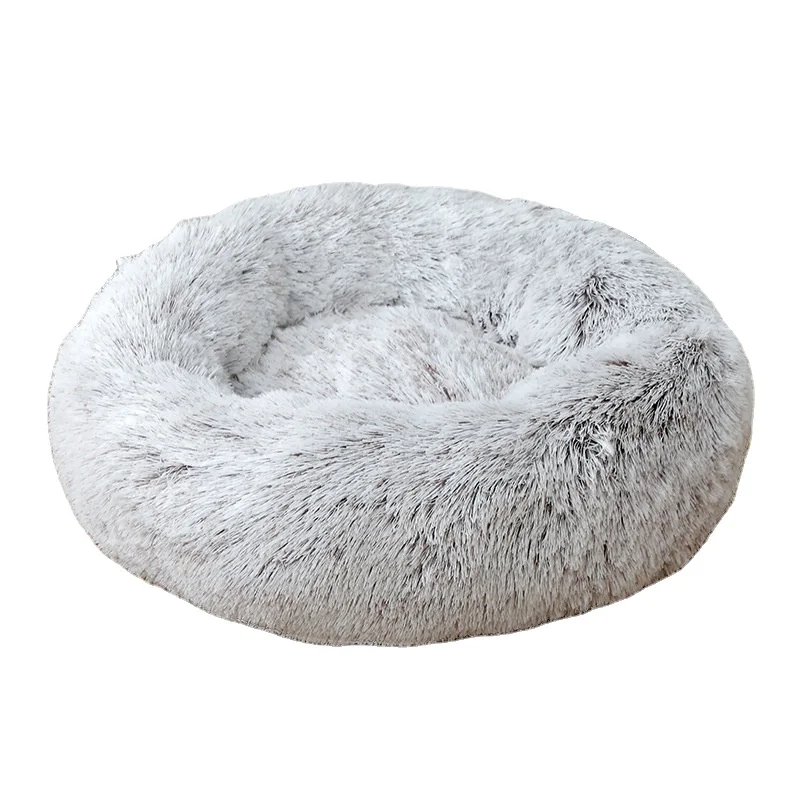 Amazon Popular Luxury Cat Dog Bed Cave Eco Friendly Velvet Modern Washable Bed for Pet Cats Dogs