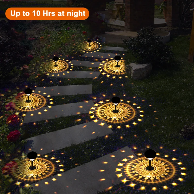 new arrival  super bright solar lights waterproof outdoor solar light garden for pathway patio yard