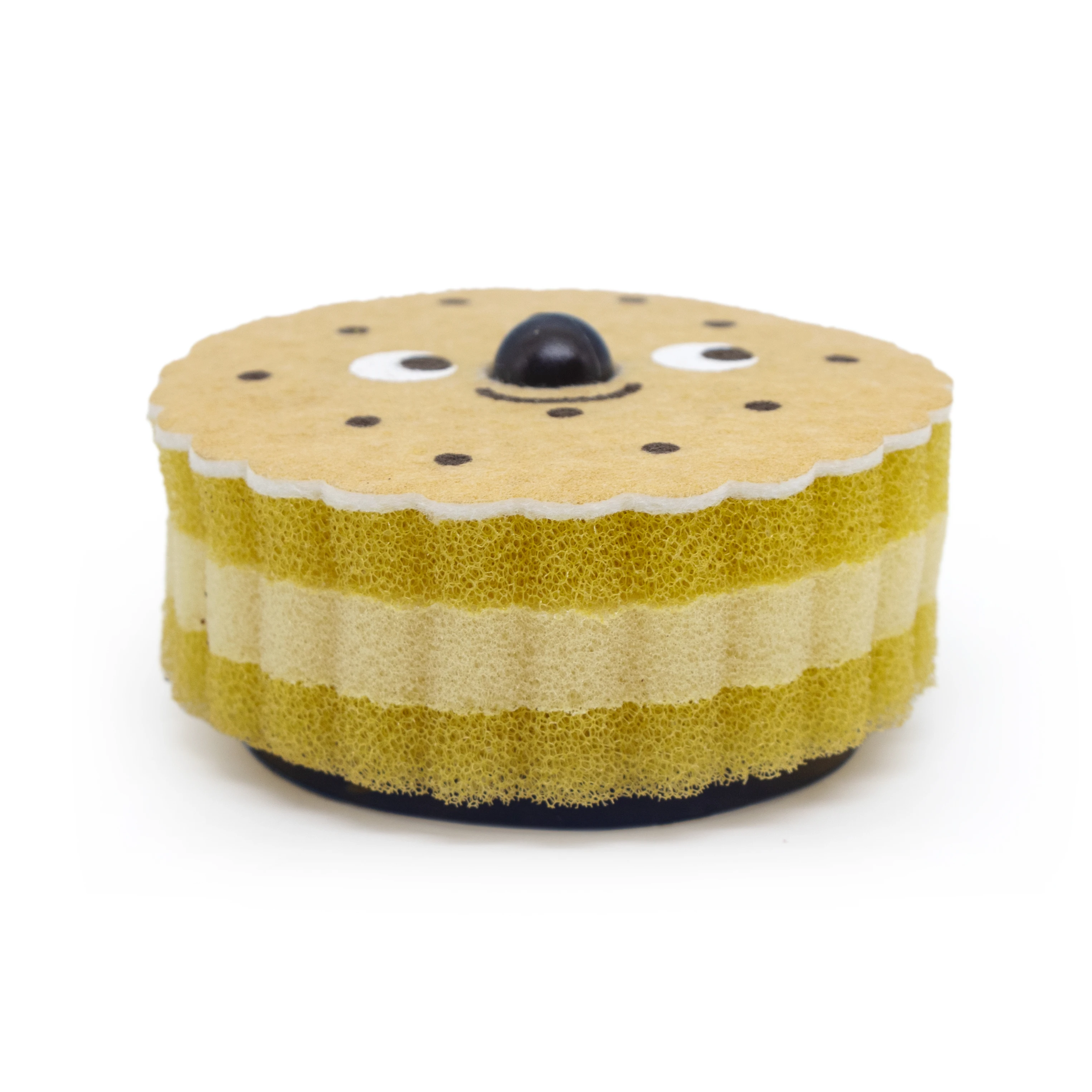 Individually Wrapped Sponge, Kitchen Dishwashing Sponge Multi-Purpose Mesh Net Scouring Pad