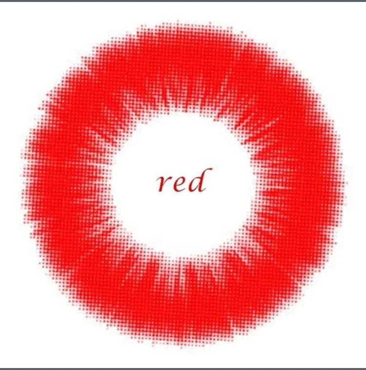 Оптовая продажа, китайские красные контактные линзы, цветные сумасшедшие контактные линзы, дешевые мягкие контактные линзы с большими глазами