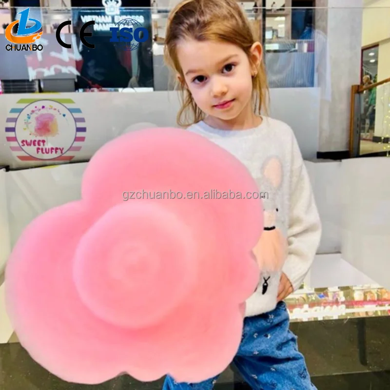 Cotton Candy Vending Machine - Automatic Commercial Fairy Floss Maker for Shopping Malls and Cinemas