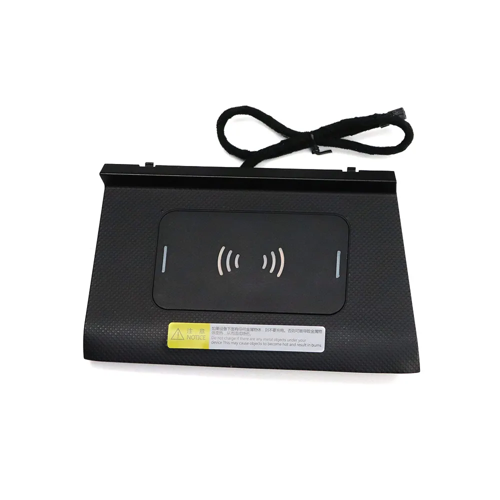 For VW Tiguan L Auto Spare Parts 10W Wireless Car Charger Mount for Iphone Samsung Galaxy Hua Wei