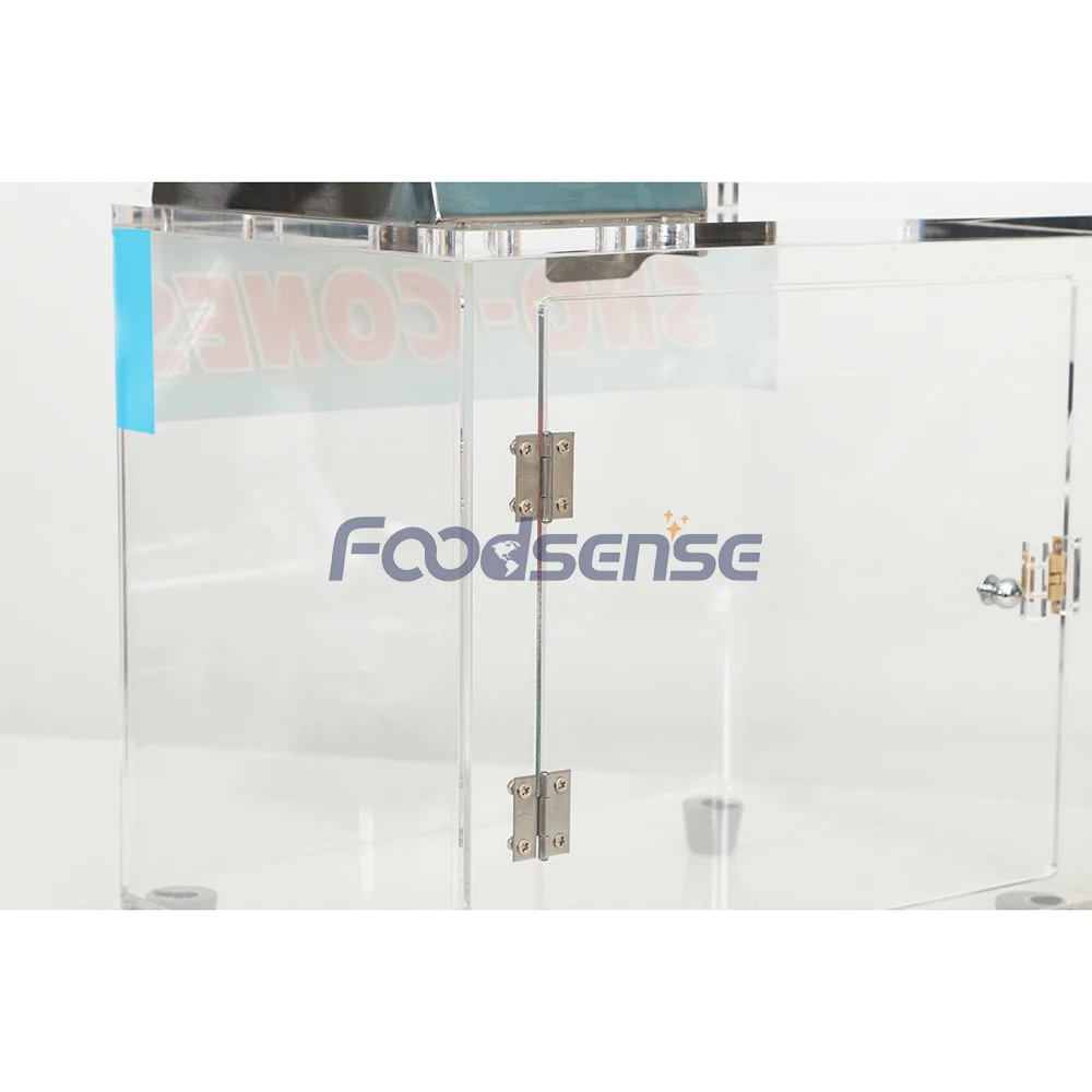 Commercial Ice Crusher Electric Snow Cone Machine With Dual Blades Shaved Ice Machine For Family Restaurants Bars