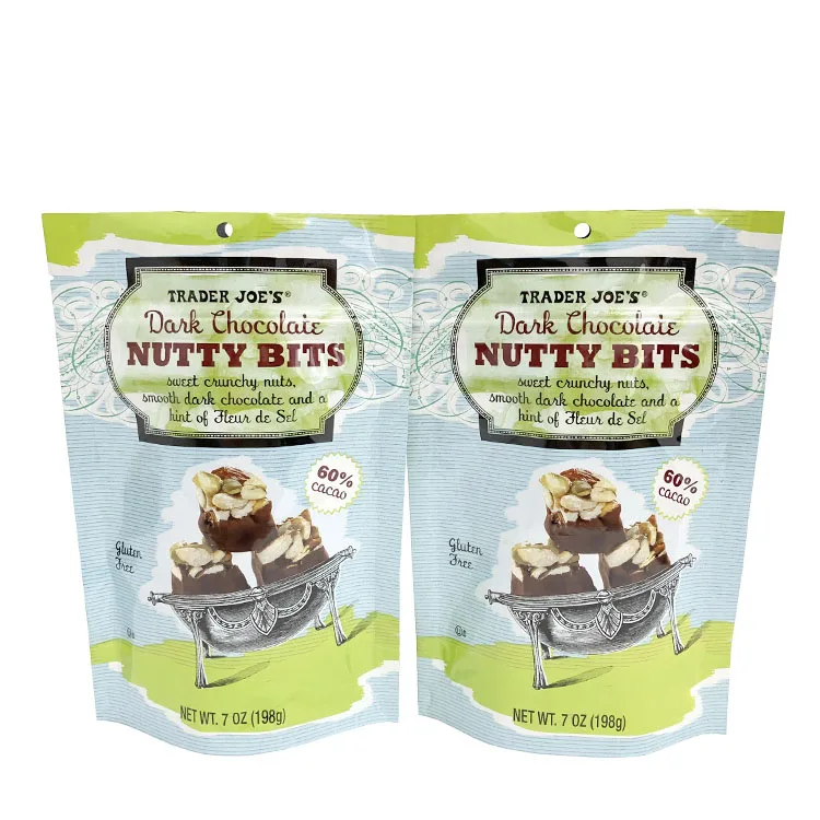 High barrier plastic aluminum foil cookie cake keto buns bread baked goods packaging bags custom printing