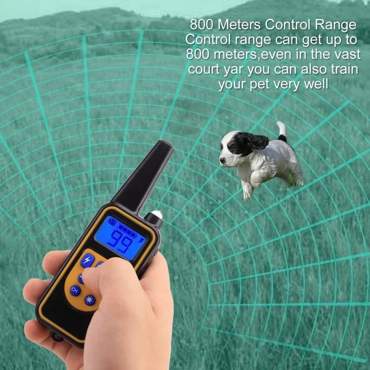 
Waterproof Rechargeable dog training collar with remote Stop Barking Device wireless function 