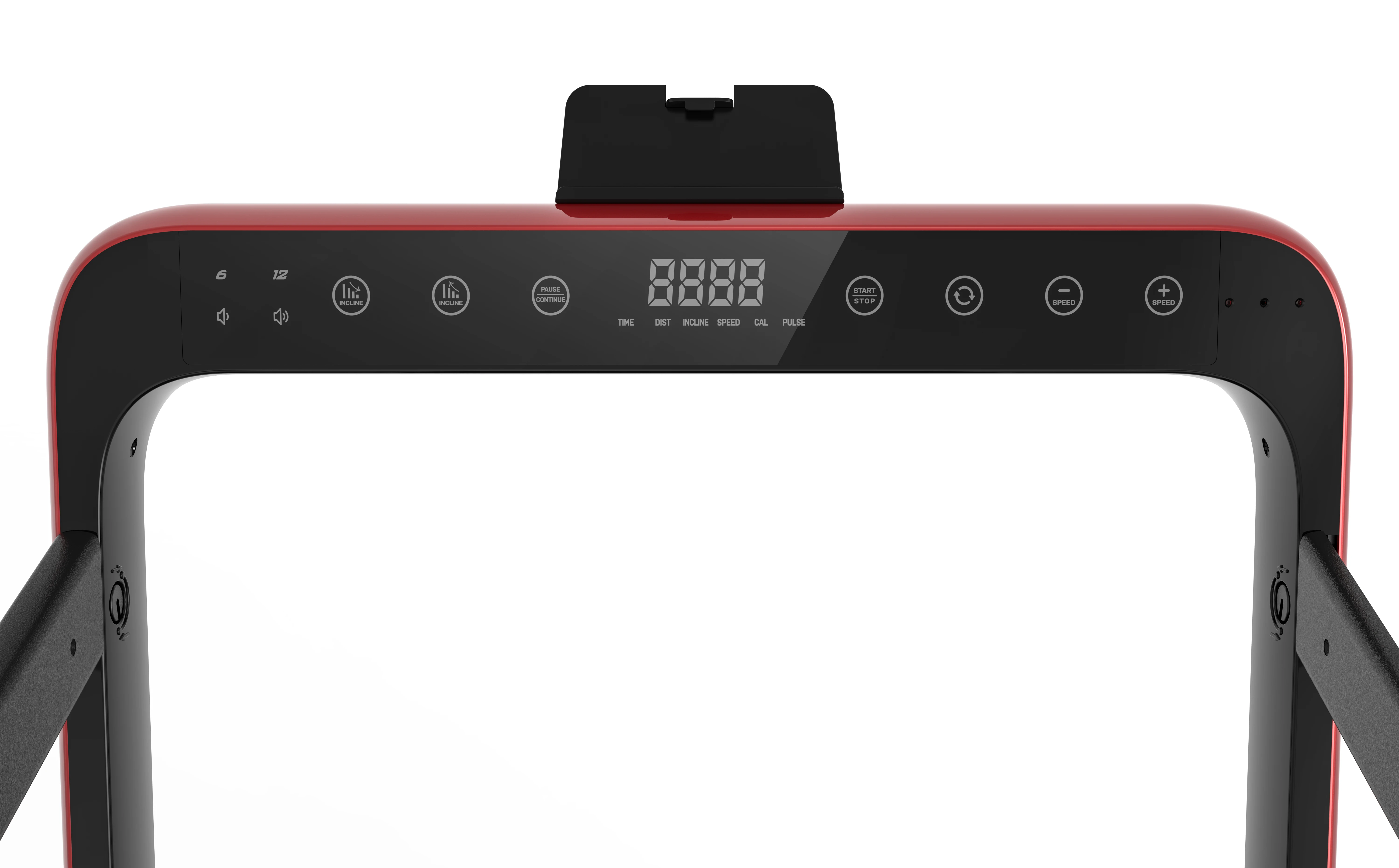 2nd generation cardio 2 in 1 running walking home office calorie burning fitness treadmill wireless heart rate monitoring