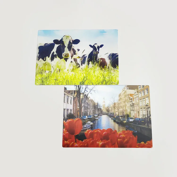 Sedex Audit Factory Supply Good Quality Custom Print Eco-friendly Plastic Lenticular 3D Holographic Postcard