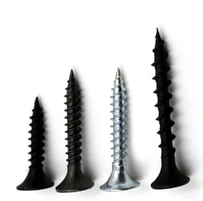 Bugle head sharp point cheap Zinc Black Gray Phosphate Drywall Screw