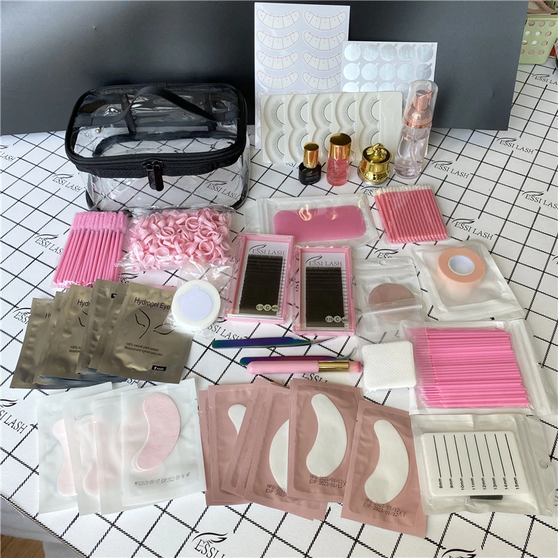 USA Best eyelash vendor eyelash accessories best  tools in china Essilash starter professional lash training kit