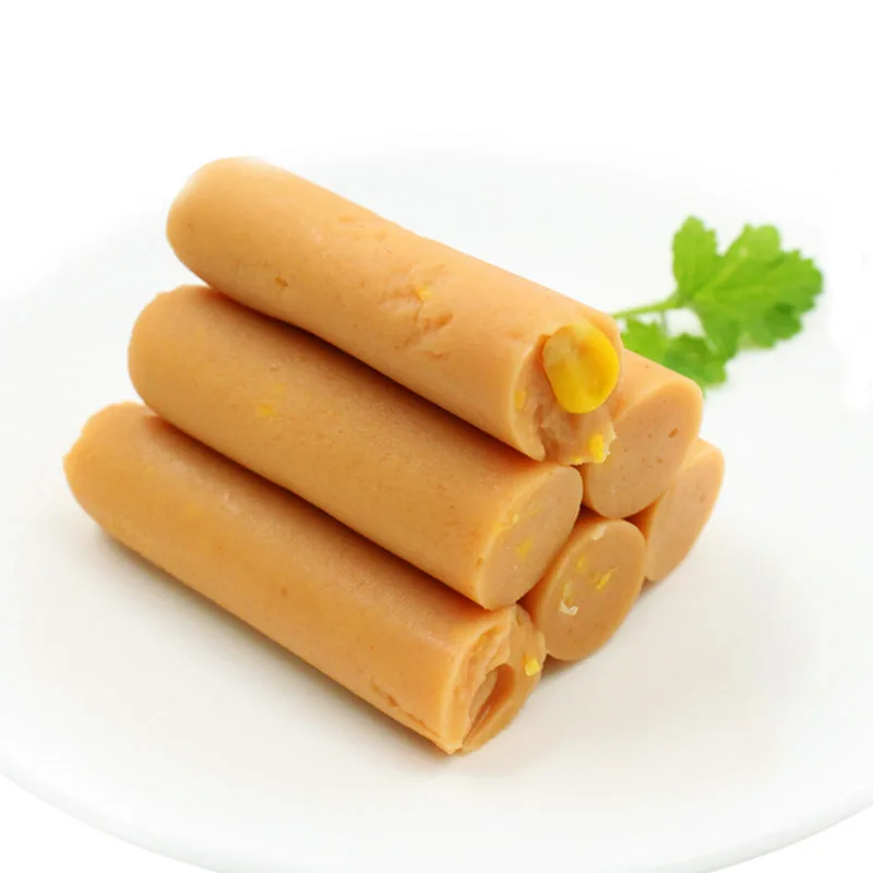 Мгновенное приготовление сосисок со сладким кукурузным вкусом китайская известная еда 30 г 8 палочек