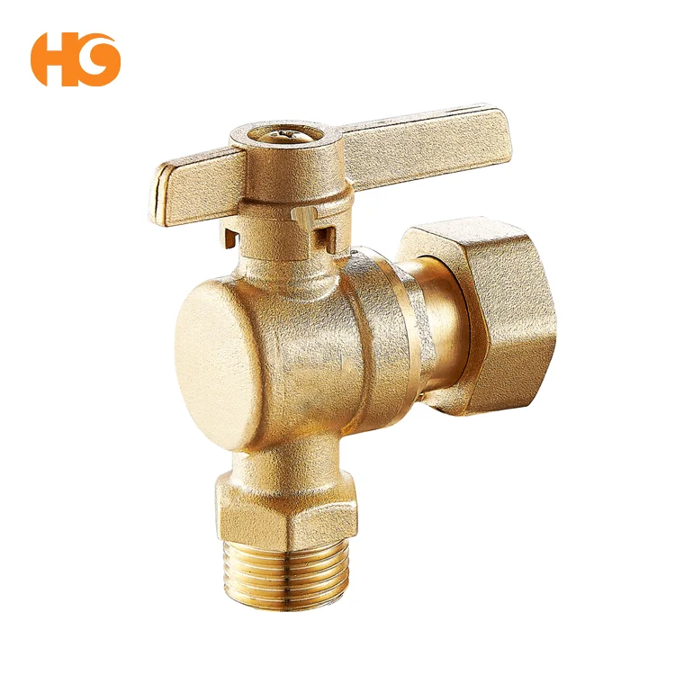 
Wholesale factory price brass water meter valve with brass handle from Yuhuan Taizhou 
