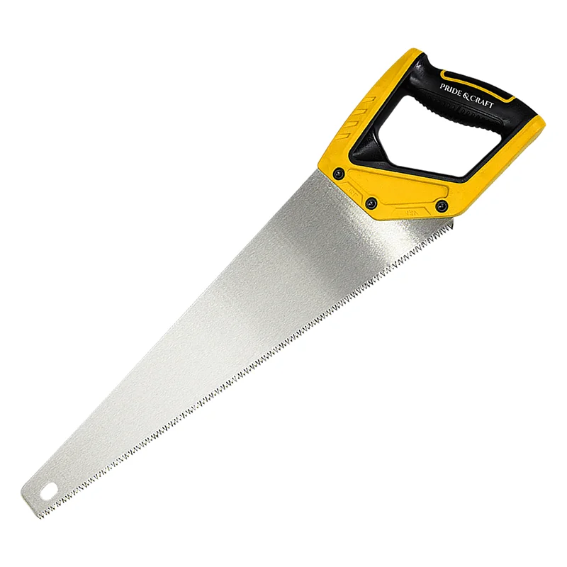 65 Mn Blade Heat Treated Hand Saw Carpenter Wood 16 18 20 22 24 Inch Wood Working Tools Hand Tool Plastic Handle Pride & Craft
