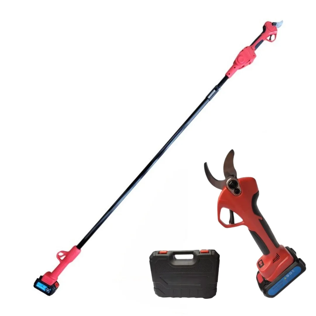 Hot Sale 35mm Portable Cordless  Pole Long Reach Electric Pruning sujineng electric pruning shears