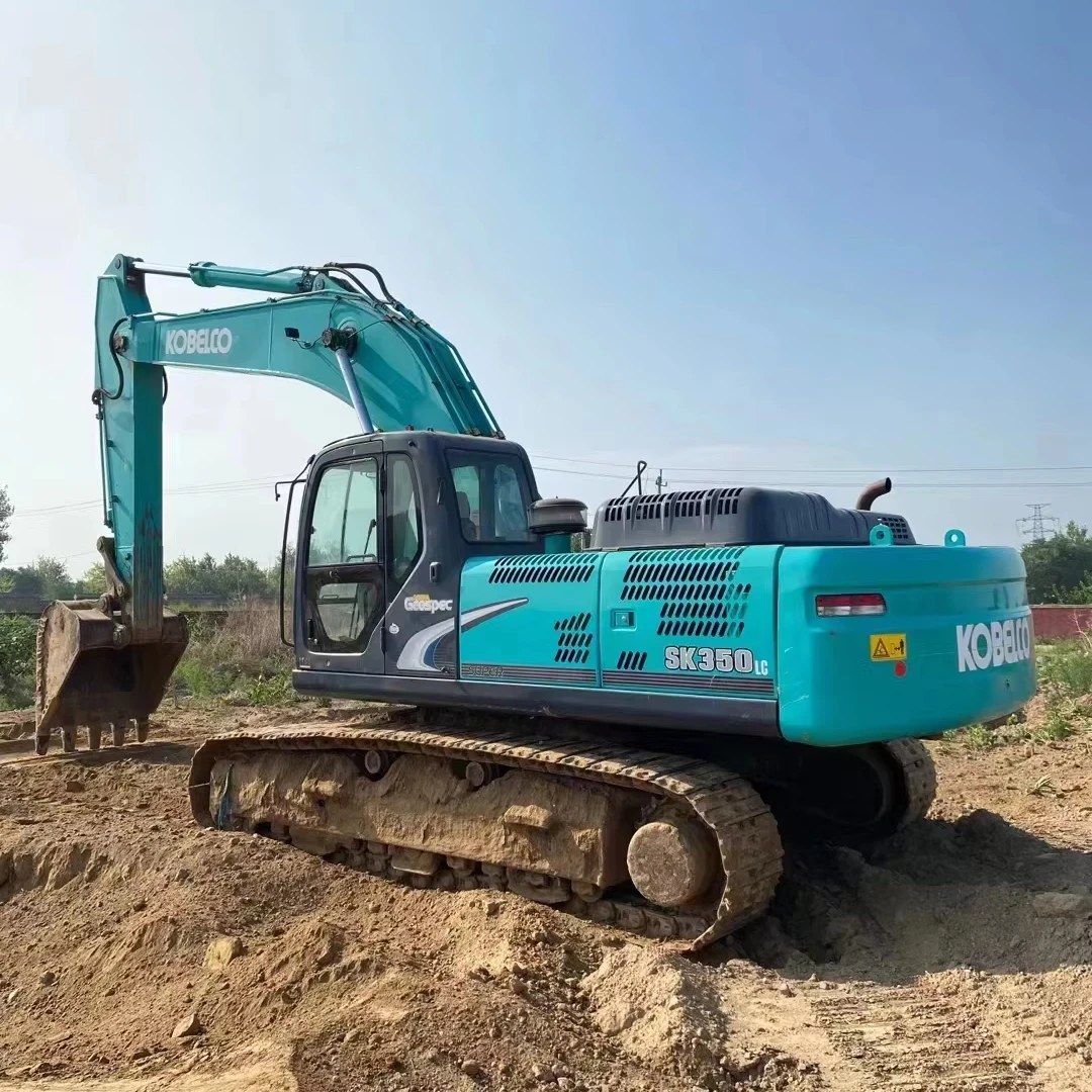 Б/у оригинальный гусеничный экскаватор Kobelco SK350 б/у