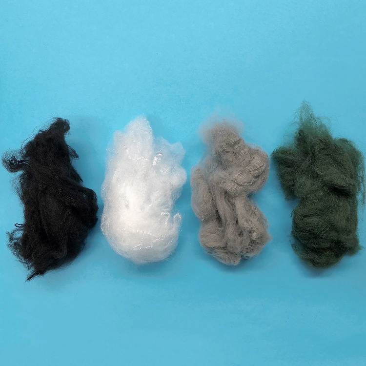 Anti UV virgin pp polypropylene staple fiber for geotextile