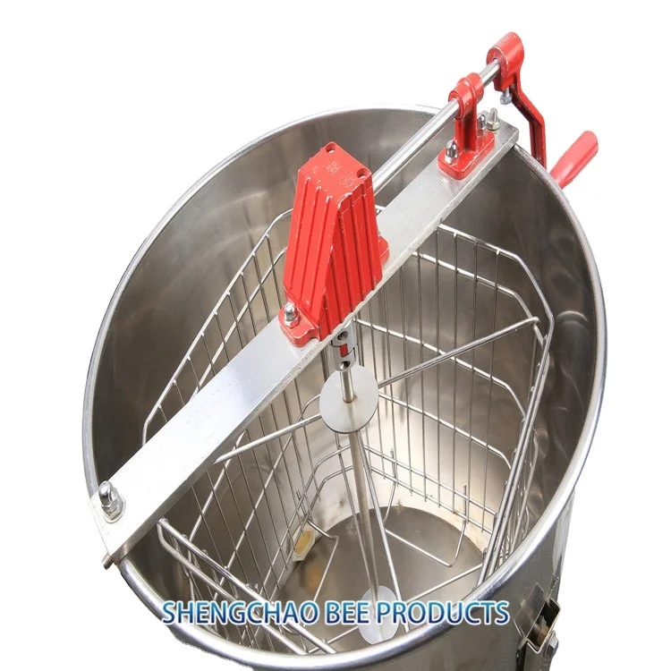 Beekeeping tools manual honey extractor with 4 frames