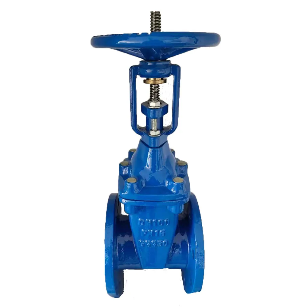 
OS Y Rising stem gate valve DIN 3352 F4/F5 Cast Iron PN16 CE ISO Certificate 