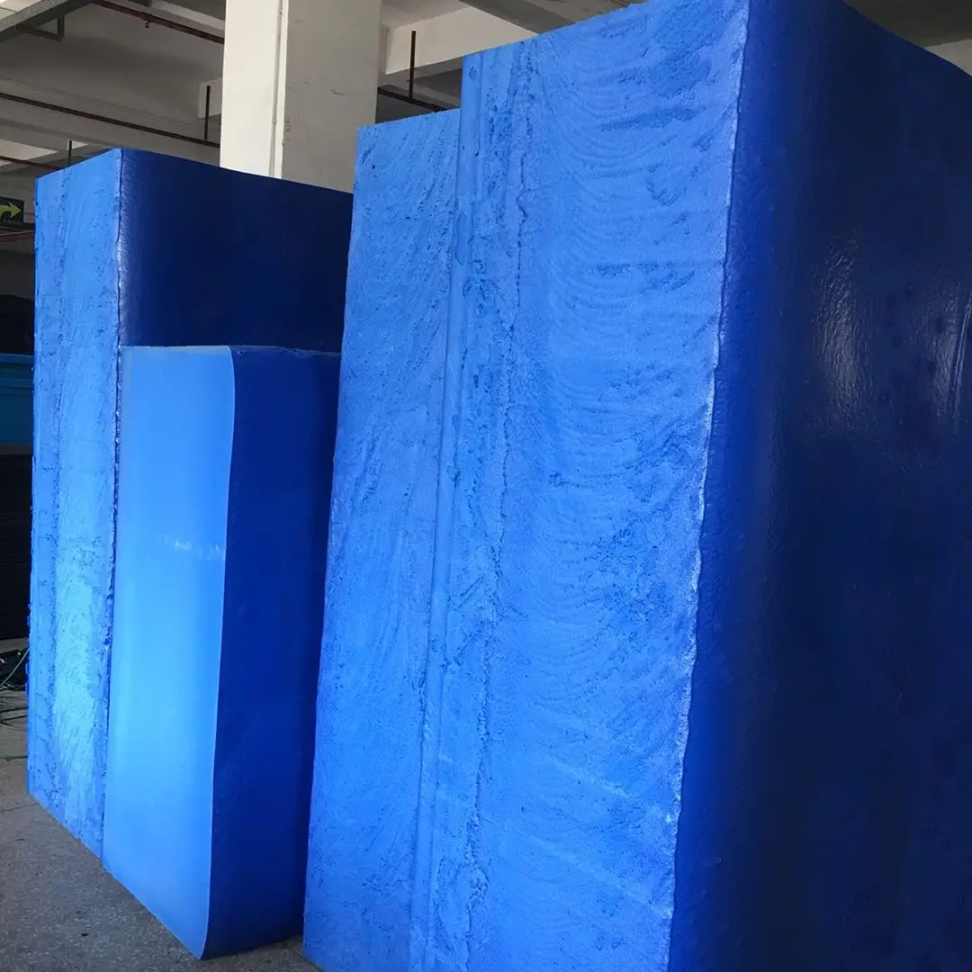 Compressed Large Polyurethane PU foam block 25ppi