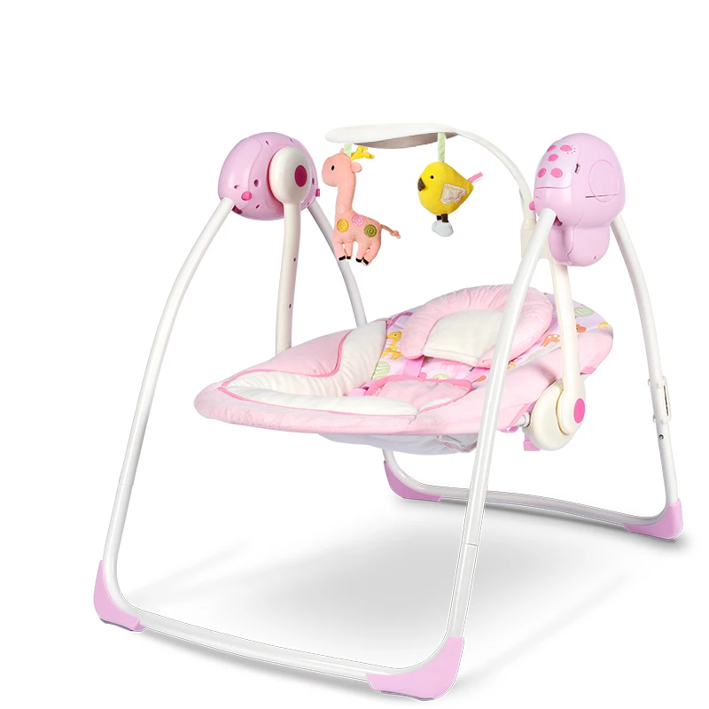 High quality baby rocker bouncer swing baby girl swing with music and dolls baby swing chair