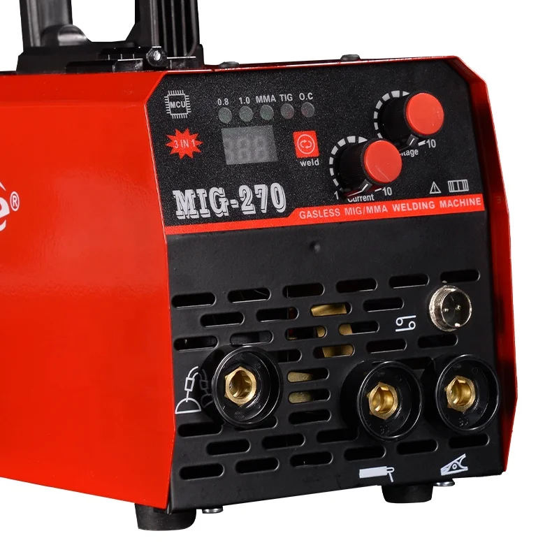 220V Semi-Automatic Welding Machine MIG-270 Flux Welding 3 In 1 MIG Welder