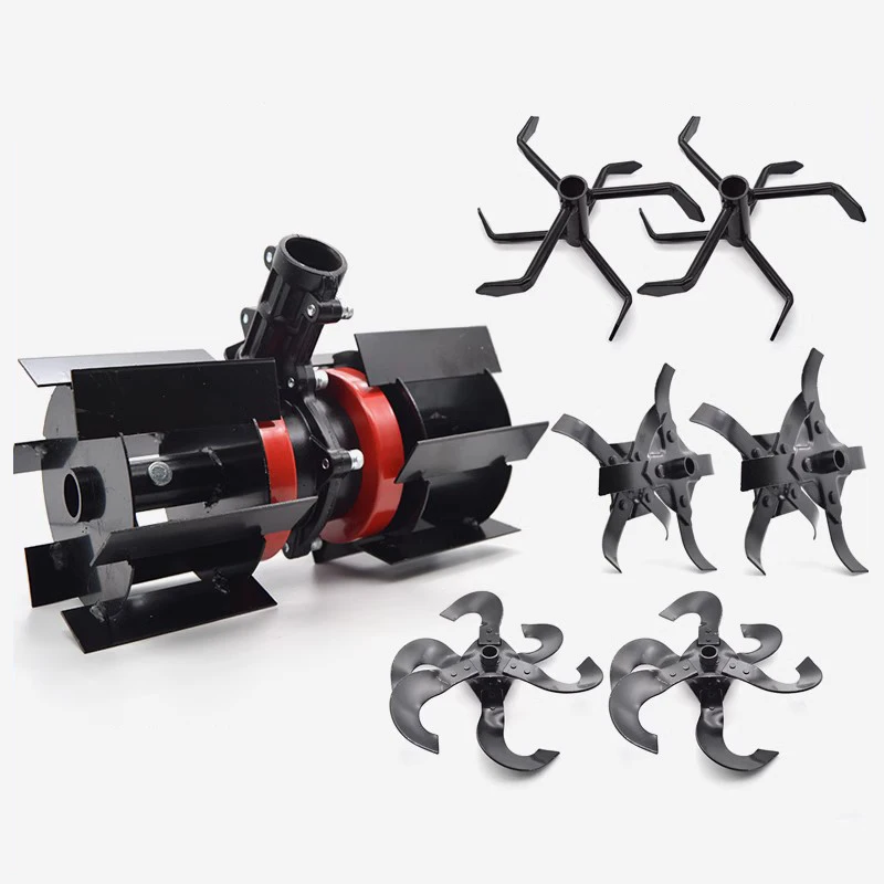 Grass Cutter Tiller Tiller Cultivator Head for Brush Cutter Grass Uprooter Weeding