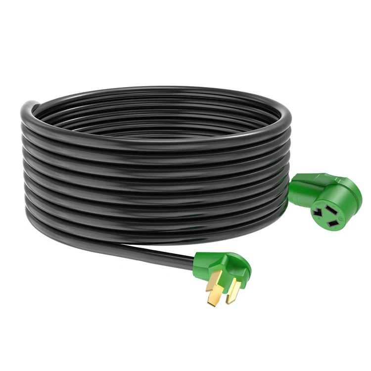 Wholesale Outdoor 25 Feet RV Power Extension Cord with NEMA TT-30P Locking Connector